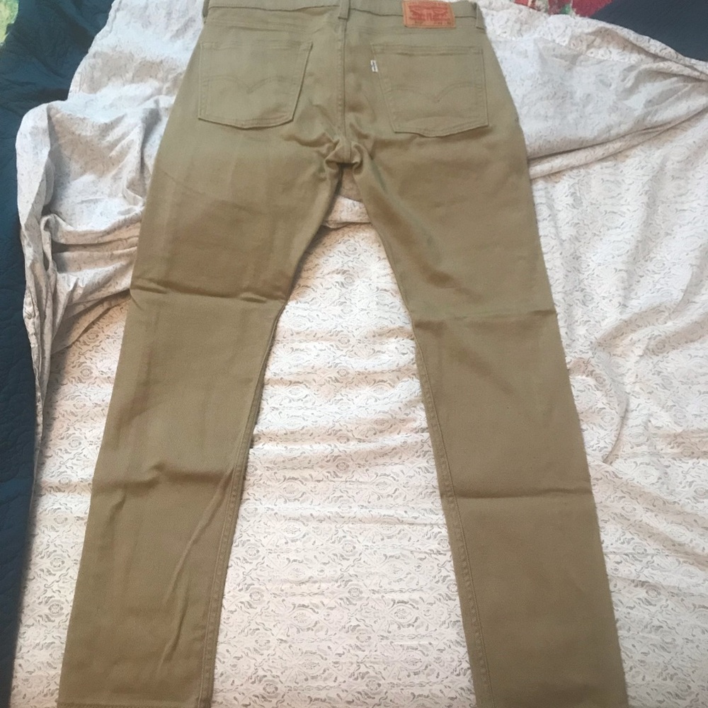 Men’s Levi’s 510 32x32 Khaki Skinny Jeans Pants